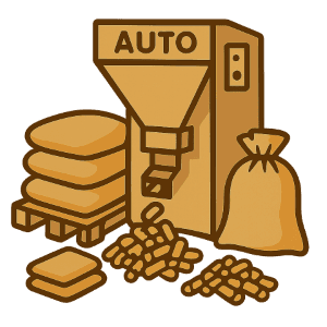 Automate de pellets disponible 24h/24
